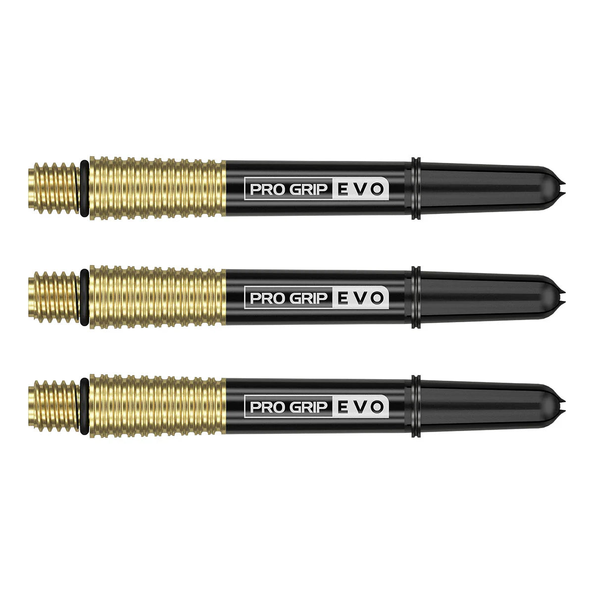 GOLD PRO GRIP EVO AL DART STEMS / SHAFTS BY TARGET