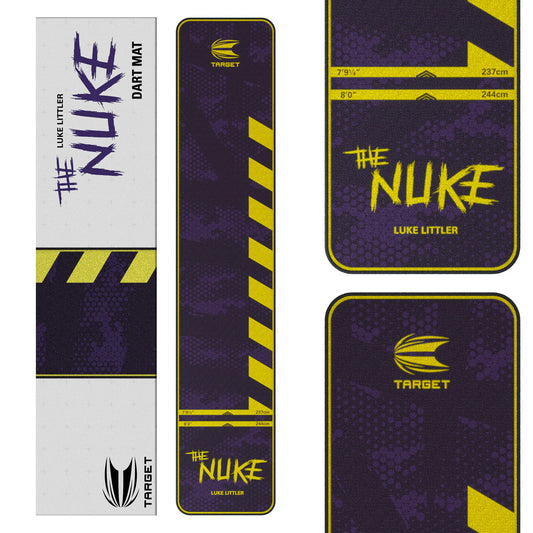 LUKE 'THE NUKE' LITTLER DART MAT BY TARGET