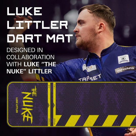 LUKE 'THE NUKE' LITTLER DART MAT BY TARGET