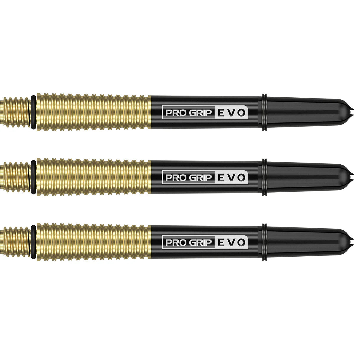 GOLD PRO GRIP EVO AL DART STEMS / SHAFTS BY TARGET