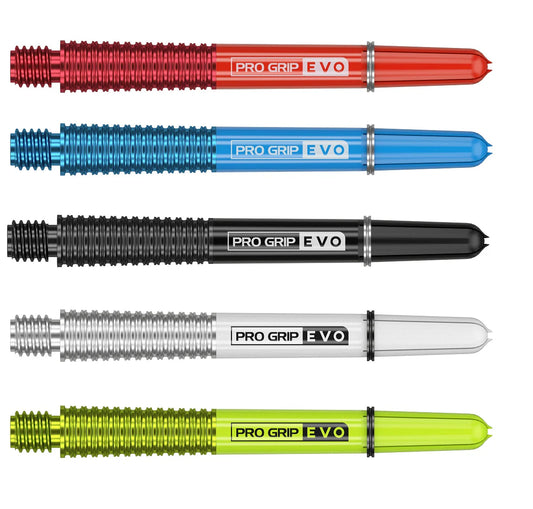PRO GRIP EVO AL DART STEMS / SHAFTS BY TARGET