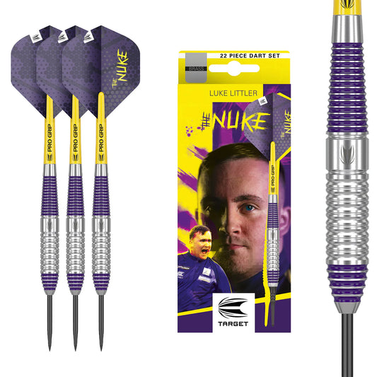 LUKE LITTLER BRASS STEEL TIP DARTS BY TARGET